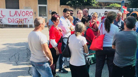Il consigliere regionale Rossi ha incontrato i lavoratori della Testa