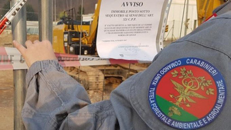 Sequestrati oltre 13mila metri cubi di rifiuti da demolizione