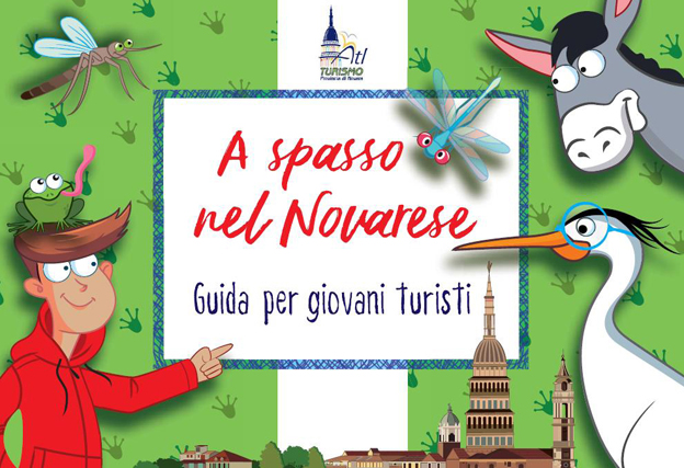 "A spasso nel Novarese": guida turistica per ragazzi dai 7 ai 12 anni