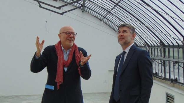 Museo Meina: visita del viceministro Olivero