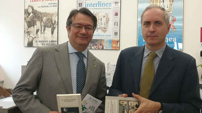La casa editrice novarese Interlinea al Salone del Libro di Torino