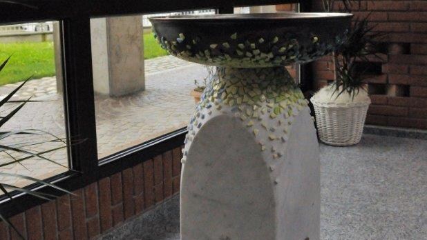 Un fonte battesimale per la chiesa di San Rocco da Confartigianato