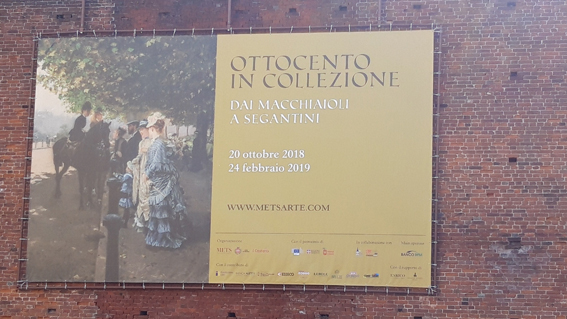 Grande successo nel week-end per la mostra "Ottocento in collezione. Dai Macchiaioli a Segantini"