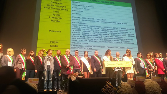 "Comuni Fioriti": due fiori ad Oleggio Castello