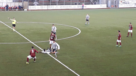 Borgosesia bloccato sul pari:1-1