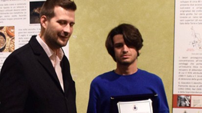 Borgosesia: premiato lo studente vincitore del concorso per il logo del Museo