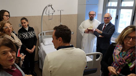 Hospice di Galliate: nuova camera di degenza grazie ad una donazione