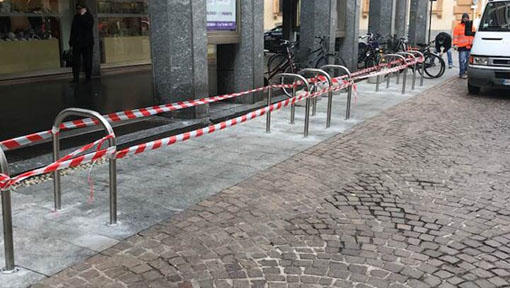 Nuovi stalli per le biciclette in città