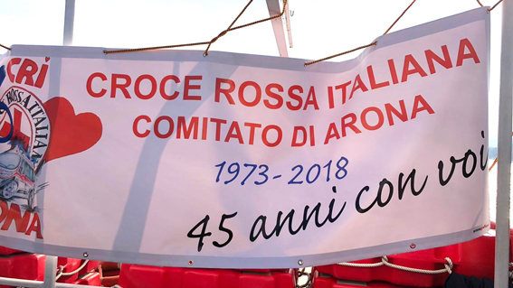 ll Comitato di Arona della Cri festeggia 45 anni. Foto