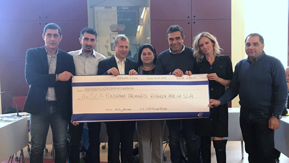 Oltre 22mila euro raccolti per la ricerca sulla Sla grazie alla Granfondo del Lago Maggiore