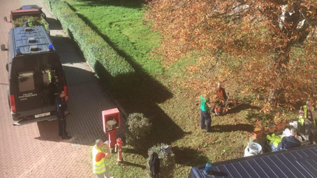 Detenuti al lavoro a Palazzo Bellini