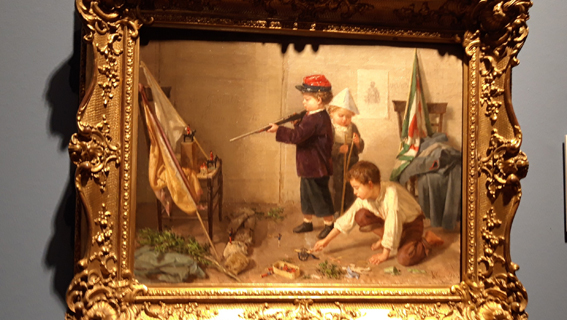 Ottanta opere per la mostra "Ottocento in collezione - Dai Macchiaioli a Segantini". Fotogallery