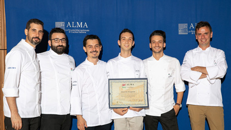 Giovane bellinzaghese diplomato Professionista di Pasticceria all'Alma