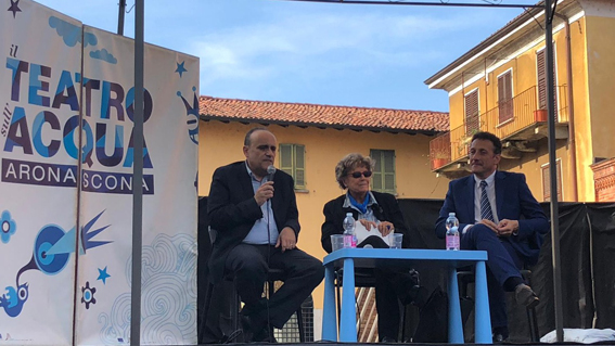 Teatro sull'Acqua: il ministro Bonisoli ha partecipato all'ultima giornata. Foto