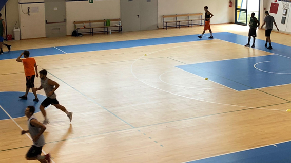 Borgosesia: nuovo parquet al palasport
