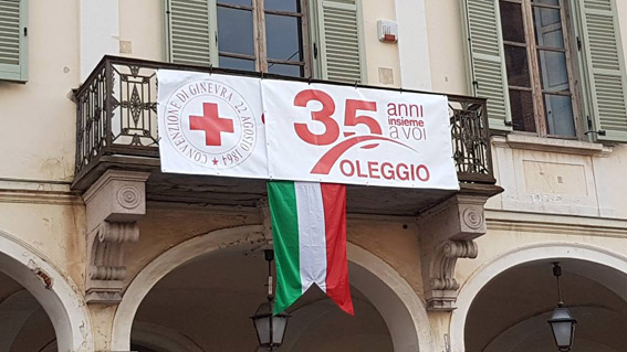 Oleggio: domenica i festeggiamenti per i 35 anni del Comitato locale della Cri