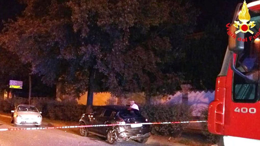 Incidente in viale Dante: un ferito