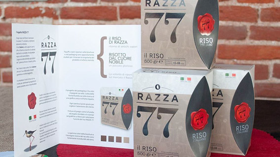 Il riso Razza 77 inserito fra i Prodotti Agroalimentari Tradizionali della Regione