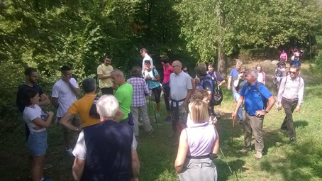 Buona partecipazione alla camminata Gozzano- Torre Buccione