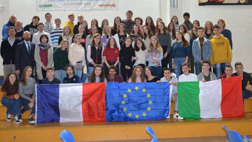 Studenti francesi ospiti per una settimana del Liceo "Galilei"