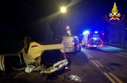 Mortale di Borgomanero: la vittima è il passeggero. Foto
