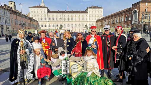 Re Biscottino e la Regina Cunetta a Torino e in Liguria