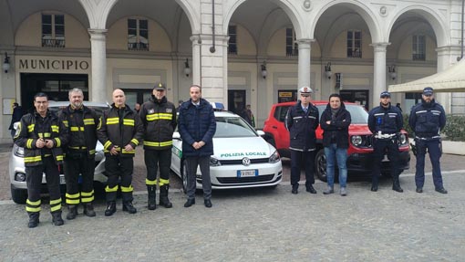 Trecate: donata dall'Amministrazione nuova attrezzatura specifica ai vigili del fuoco