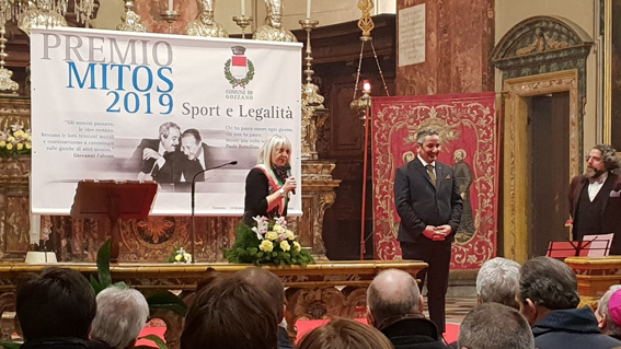 Premio Mitos "Sport e Legalità" a Gozzano: per il sindaco "un evento storico". Fotogallery