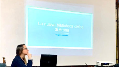 Arona: presentati i lavori di riqualificazione della biblioteca
