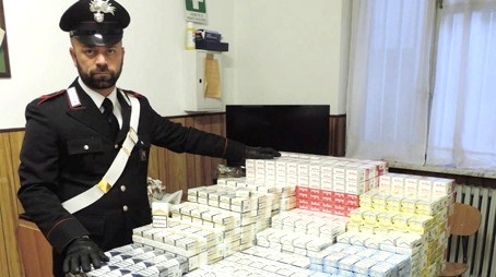 Sequestrate oltre 180 stecche di sigarette di contrabbando, due denunce