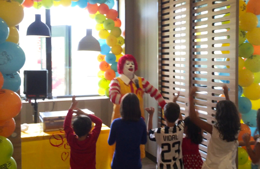 Un anno di Mc Donalds a Domo. Videointervista