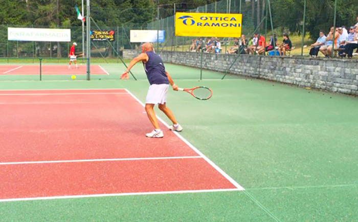 Torneo di tennis in Vigezzo, domani le finali con un arbitro d'eccezione