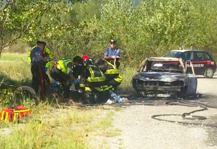 E' un settantenne di Druogno l'uomo ustionato a Masera. Aveva portato una tanica
