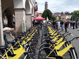 Il bike sharing verbanese piace ai turisti: 537 in 3 mesi