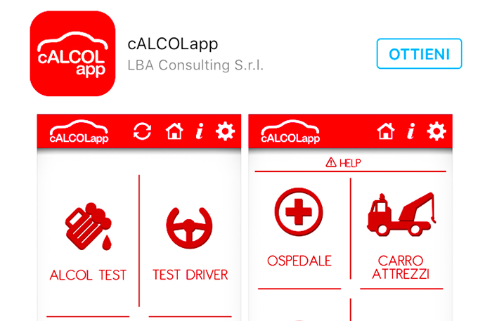 Un etilometro sempre con sé con la app gratuita dell'Asl “cALCOLapp”