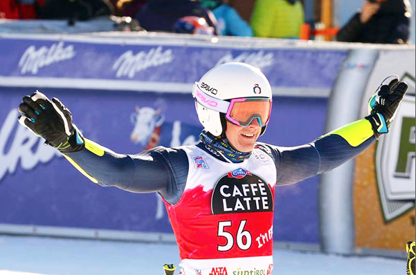 Max Blardone si prepara per Aadelboden dopo l'ottimo sesto posto nel parallelo in notturna