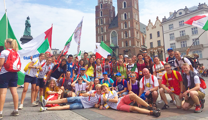 A Cracovia anche 27 ossolani per la Giornata Mondiale della Giuventù. Video e fotogallery