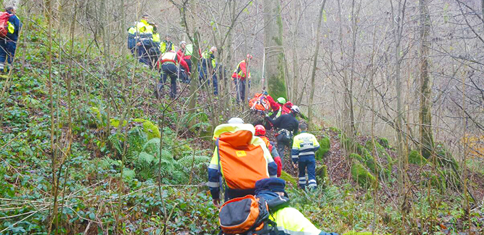 Scivola in un dirupo al Boden. Soccorso alpino mobilitato per salvare un sessantenne