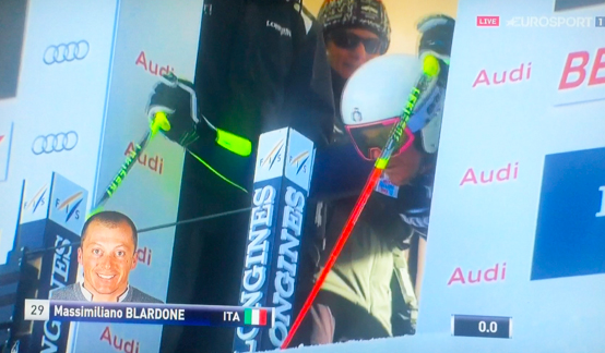 Un grande Max Blardone a Beaver Creek, dopo la prima manche è 14°