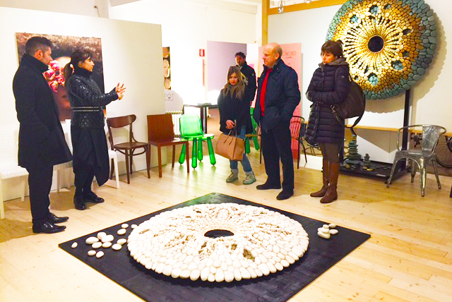 Eco sostenibilità dell'arredare presso l'Atelier T102 Franzini. Fotogallery