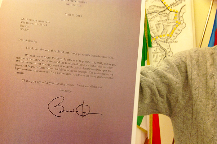 A gennaio Don Ciotti cittadino onorario di Domo con la mostra sul crollo delle torri gemelle piaciuta ad Obama