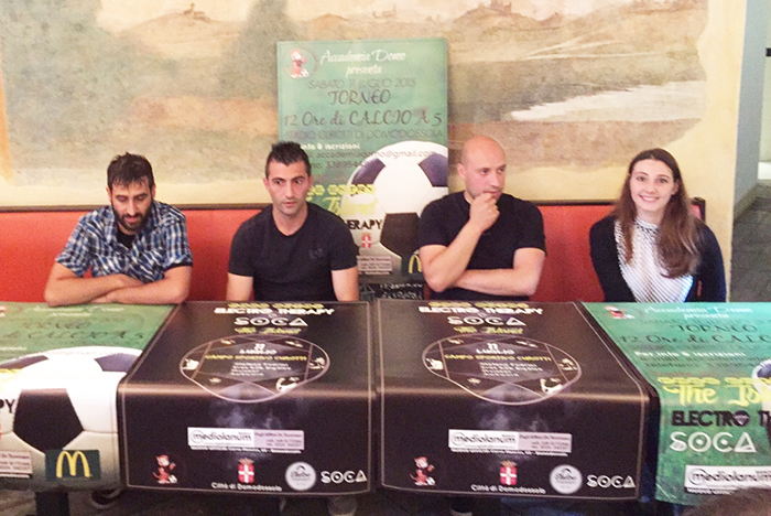 Sabato al via il torneo di calcio dell'Accademia in piazza Rovereto