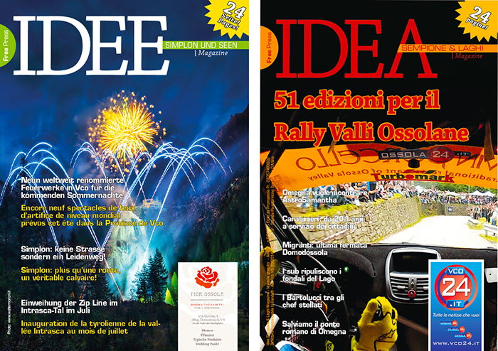 Ecco il nuovo numero di IDEA, il magazine a colori gratuito in tre lingue e 24 pagine