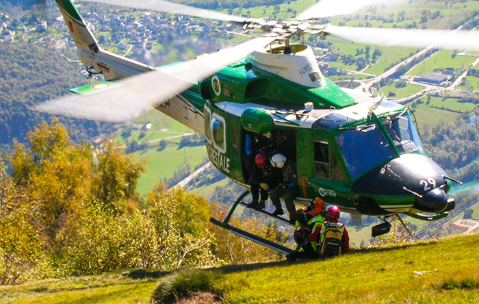 Ritrovata dal Soccorso alpino una turista tedesca persa all'alpe Blitz