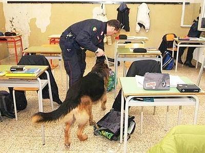 Droga a scuola nascosta nei bagni e davanti alla palestra