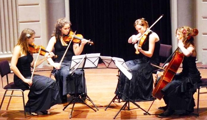 Un quartetto d'archi a Palazzo San Francesco grazie a Next Stop