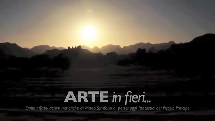 E' aperta “Arte… in Fieri: quattro passi tra le affabulazioni materiche di Mario Schifano  ed i personaggi fantastici del Piccolo Principe”