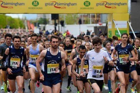 Turroni secondo alla Great Birmingham Run
