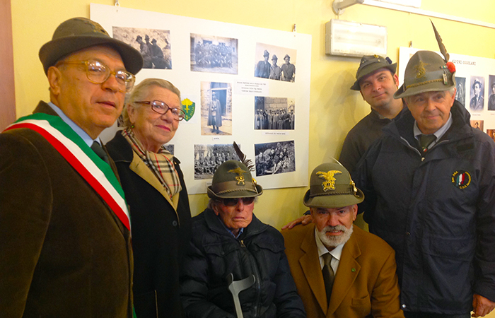 "I nostri Alpini" in mostra a Casa40. Fotogallery e videointervista