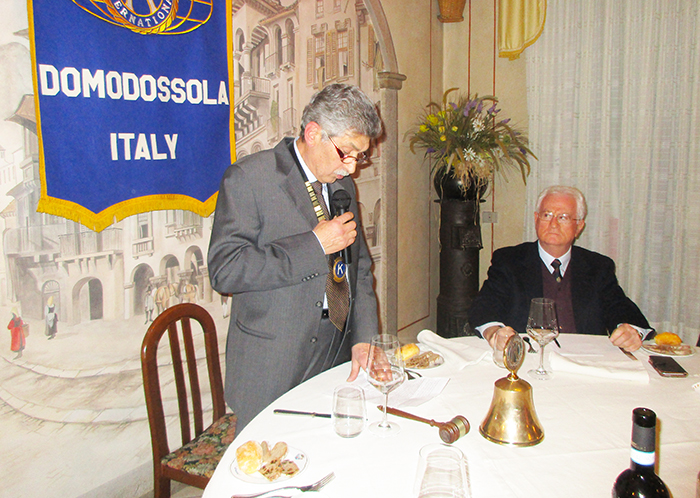 “Tre racconti su Piero Chiara”, il libro di Fattalini presentato ai Kiwanis